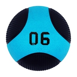 Bal�n medicinal medicineball con Pique PVC 6kg LIVEPRO