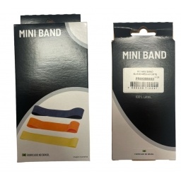 Kit 3 Mini Band Profesionales SuaveMediaFuerte L�tex RHINO