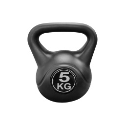 Pesa Rusa Kettlebell de Mano Recubierta en Pl�stico 5kg TPUY