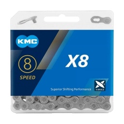 Cadena Bicicleta Z8.3 12 X3  32 116 8 Velocidades KMC