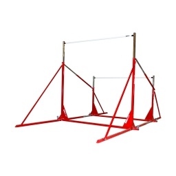 Barras Paralelas Asim�tricas de Entrenamiento Sin Anclaje Compacto 2,1m GIMPRO