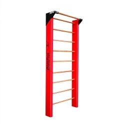 Espaldar Sueco 2,4m x 85cm Barra Sueca Cabezal Acero GIMPRO