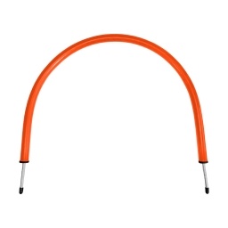 Estaca Medio C�rculo Naranja para Entrenamiento TPUY