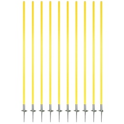 Baston Slalom Entrenamiento Dribling Pivotante X 10