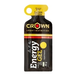 Gel energetico crown 40g limon apto vegano