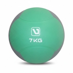 Pelota Medicinal LiveUp LS3006F 7 kg Caucho Antideslizante para Entrenamiento de Fuerza y Core