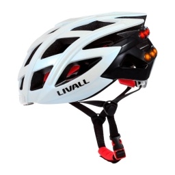 Casco bicicleta Smart Livall BH60 Blanco
