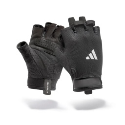Guantes Entrenamiento Adidas Essential AeroReady Palma Gamuza Acolchada Gym Pesas Crossfit