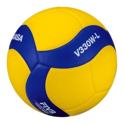 Pelota de Voleibol Mikasa V330W-L Cuero Sint�tico de Alta Calidad 18 Paneles Laminada Talla 5