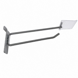 Kit X10 Pincho Met�lico Exhibidor 20cm + Portaprecio Pvc