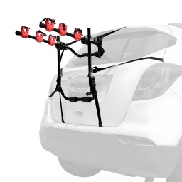 Portabicicletas para Auto Trasero HS-QC-01 para 3 Bicicletas ZUBA