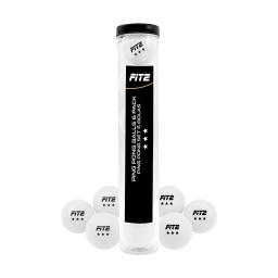 Pelotas Ping Pong Pack 6 Set Bolas Tenis Mesa FIT2