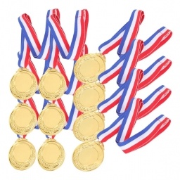 Pack x50 Medallas Premio Imitación Oro 6.5cm Fútbol Basketball Hockey