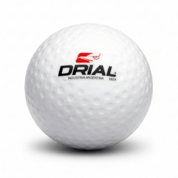 Bocha de Hockey Dimple Blanca