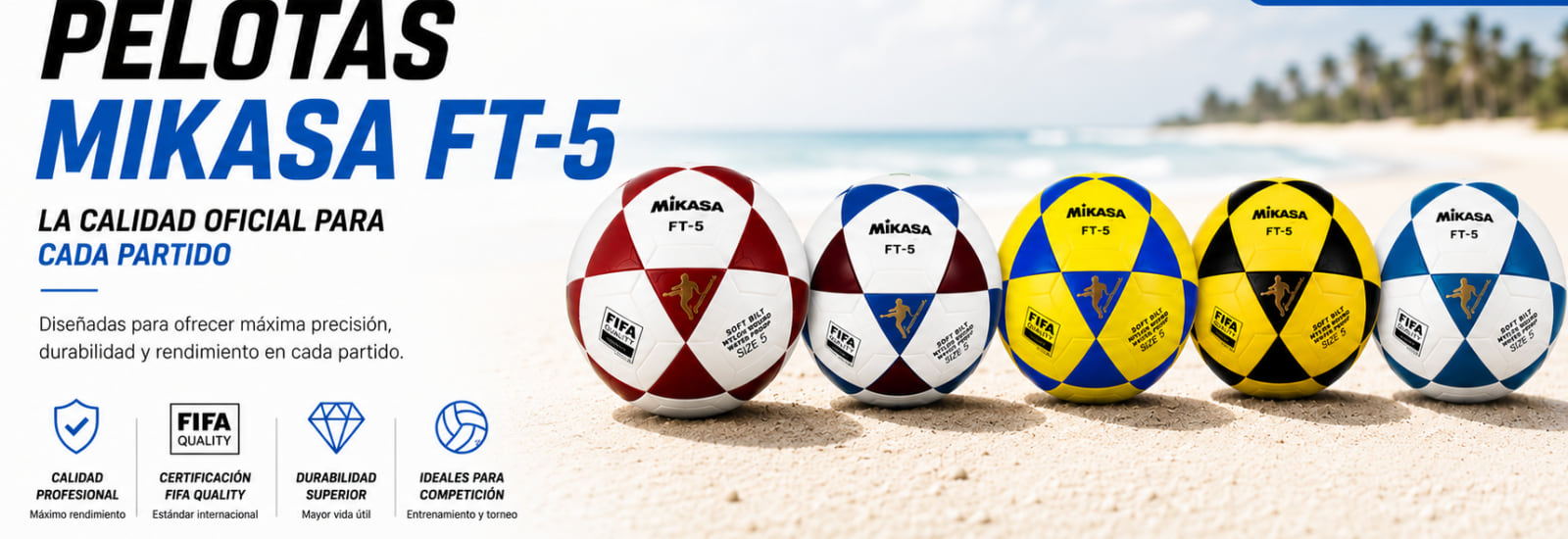 Pelotas Mikasa FT-5